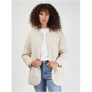 Priya Quilted Jacket Light Beige