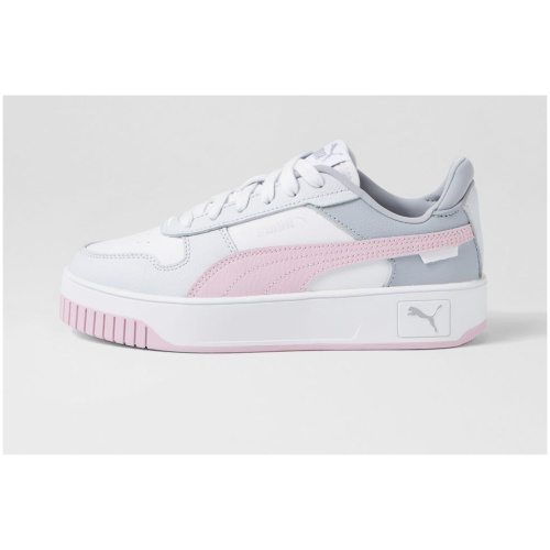 Puma 389390 Carina Street W Pm White Grape Mist Silver Smooth White Grape Mist Silver Sneakers Womens Shoes Casual Casual Sneakers