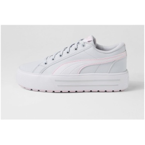 Puma 392320 Kaia 2.0 Pm Silver Mist White Pink Smooth Silver Mist White Pink Sneakers Womens Shoes Casual Casual Sneakers