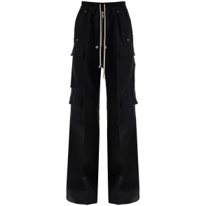 RICK OWENS cargo pants in grain de poudre