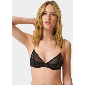 Rachel Bra Black/Gold - Black / 8A