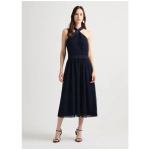 River Halter Neck Midi Dress