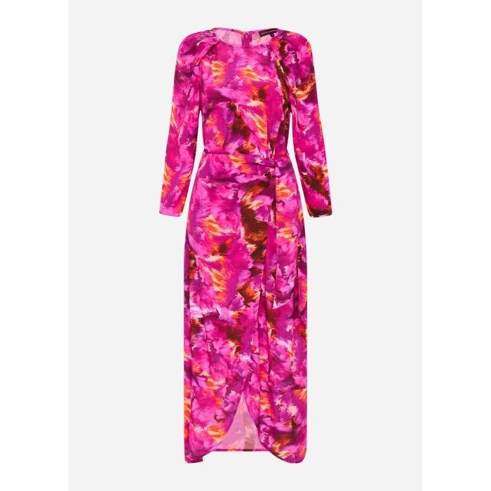 Romi Mock Tie Dress