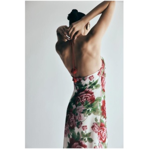 Rosalia Cowl Neck Maxi Dress - Sonia Rose Print