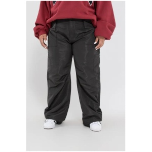 Royàl Loaded Cargo Pants - Curve in Black