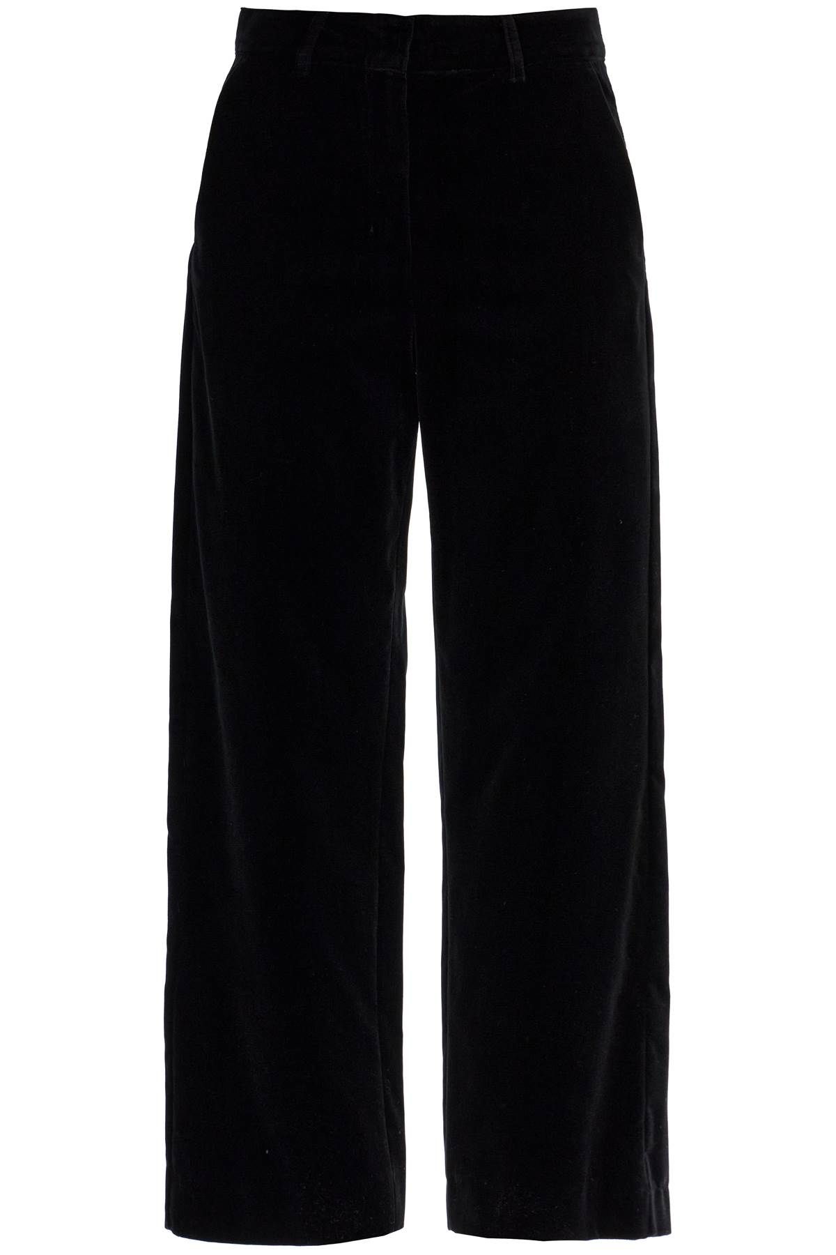 'S MAX MARA 'cropped velvet pants in 's