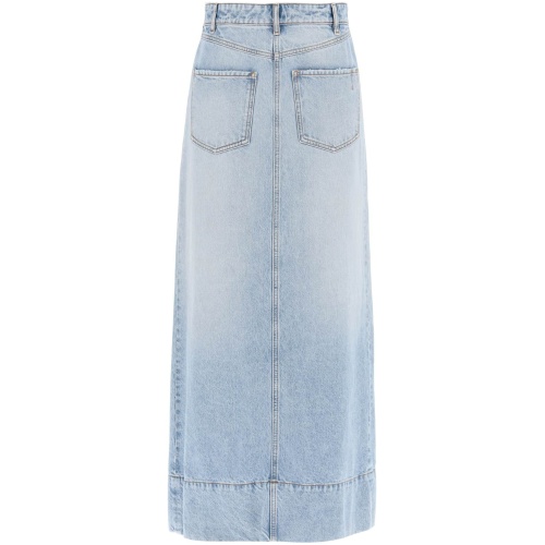 SPORTMAX maxi denim skirt from the pi