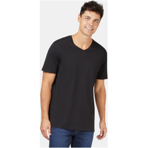 SS Basic V-Neck Tee Black