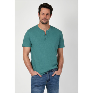 SS Finn Henley Tee Pine