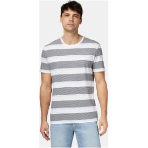 SS Patrick Stripe Crew Tee Ink Multi