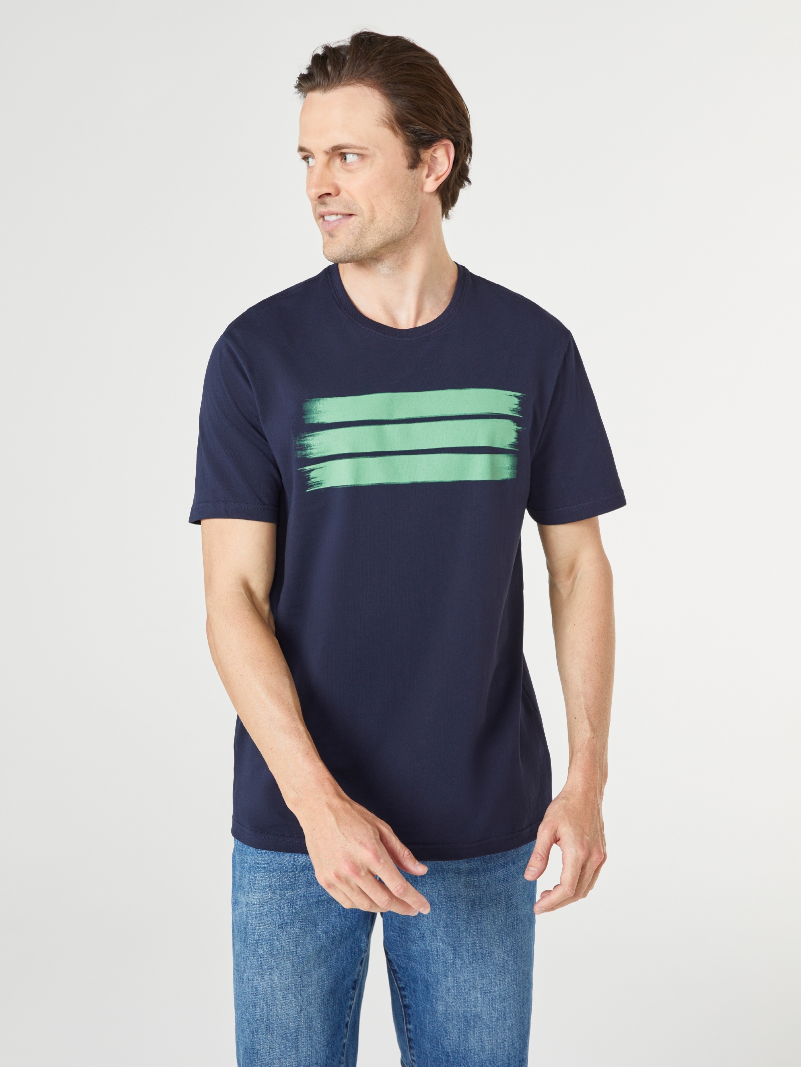 SS Thomas Print Crew Tee Ink