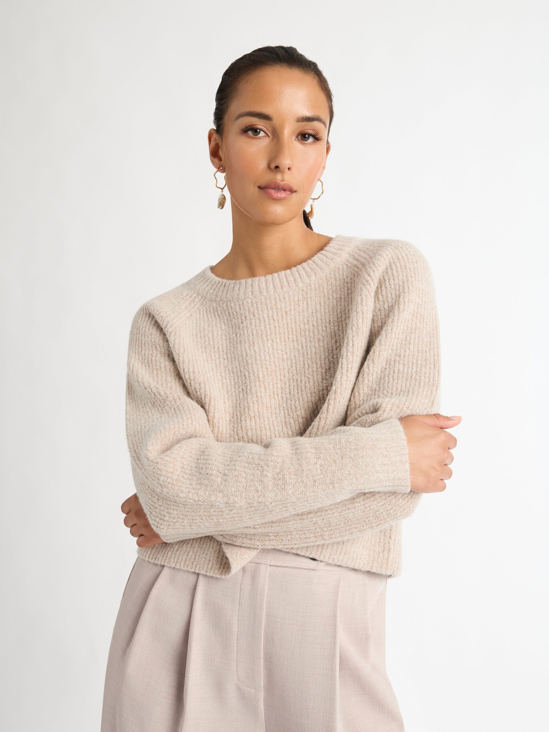 Sahara Knit Jumper Camel SHEIKE