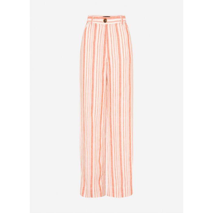 Sanna Striped Linen Pant