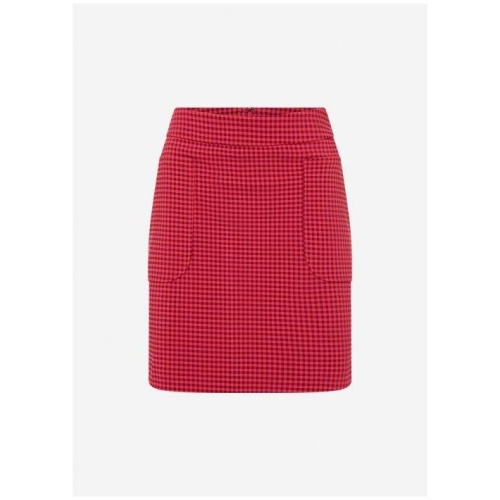 Santa Monica Gingham Mini Skirt