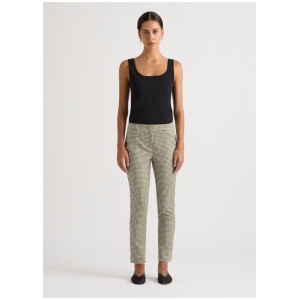 Sarah Gingham Cotton Pant