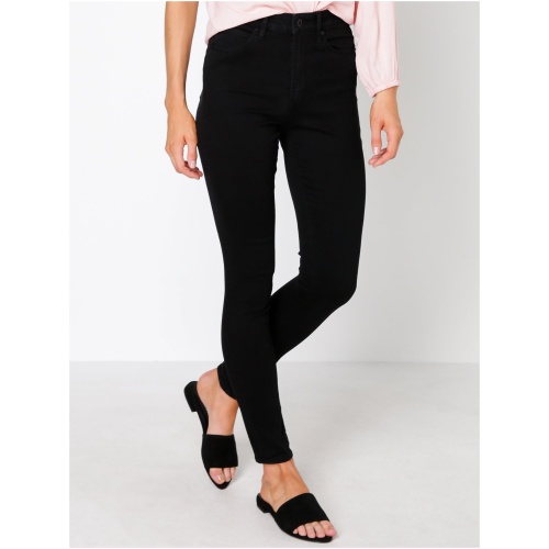 Sarah High Rise Skinny Jeans in Black