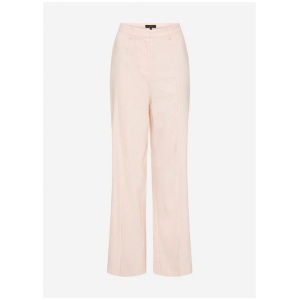 Saxon Cropped Linen Pant