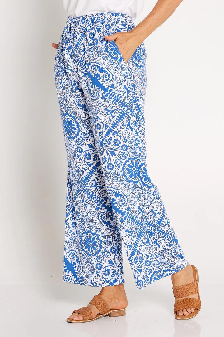 Sia Pants - Paisley Sky - L