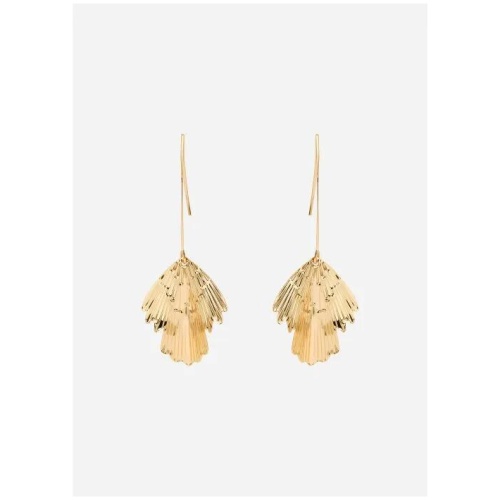 Single Leaf Drop Earring