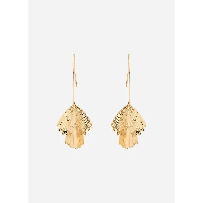 Single Leaf Drop Earring