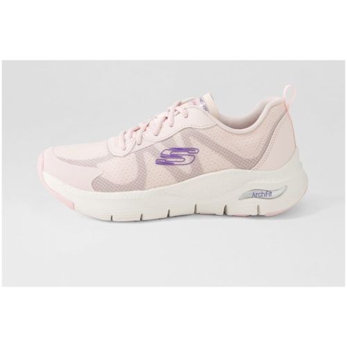 Skechers 149567 Arch Fit Wave Rush Sk Rose Textile Rose Sneakers Womens Shoes Active Active Sneakers