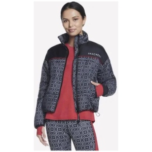 Skechers Diamond Legacy Puffer Jacket Black