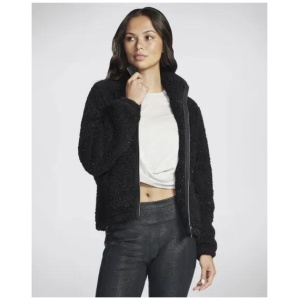 Skechers GOsnuggle Sherpa Jacket Black