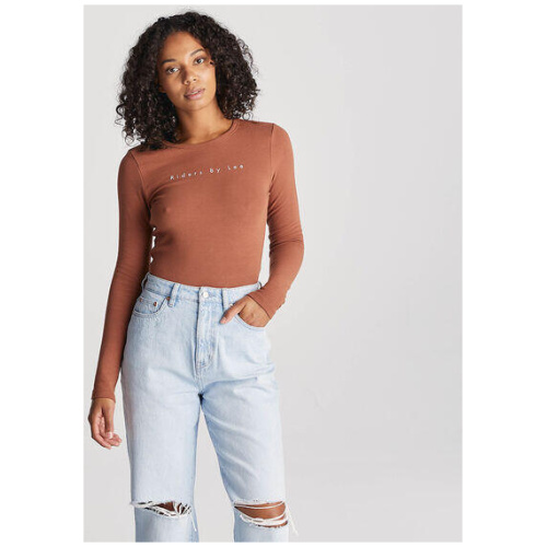 Slim Ls Rib Tee