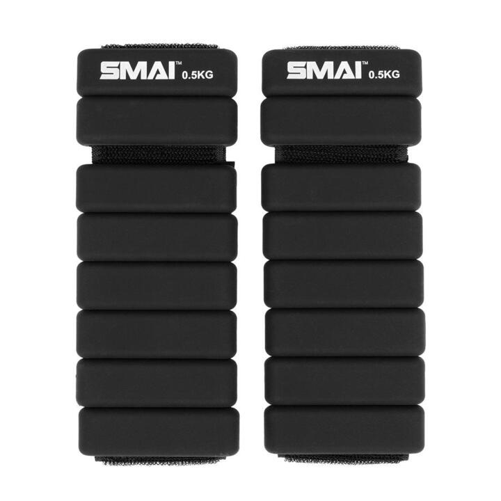 Smai Weighted Ankle / Wrist Bracelets 0.5kg (pair) | Buy Online With Afterpay & Zip