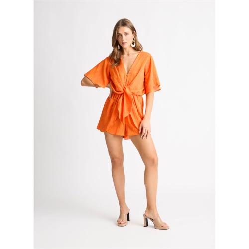 Sunrise Playsuit Orange SHEIKE