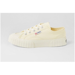 Superga 2630 Stripe S9 Beige Natural Canvas Beige Natural Sneakers Womens Shoes Casual Casual Sneakers