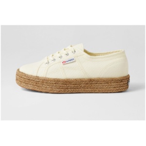 Superga 2730 Rope S9 Beige Natural Canvas Beige Natural Sneakers Womens Shoes Casual Casual Sneakers