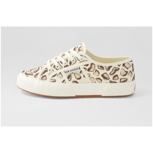 Superga 2750 Giraffa Print S9 Beige Natural Giraffa Canvas Beige Natural Giraffa Sneakers Womens Shoes Casual Casual Sneakers