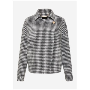 Symi Dogtooth Biker Jacket