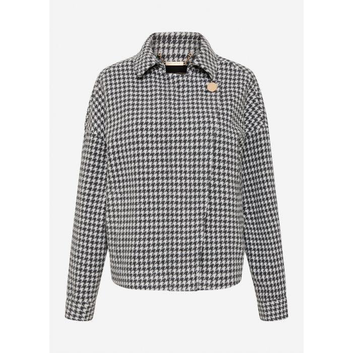 Symi Dogtooth Biker Jacket