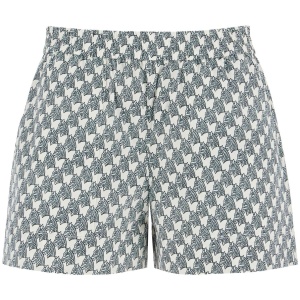 TORY BURCH printed poplin shorts for