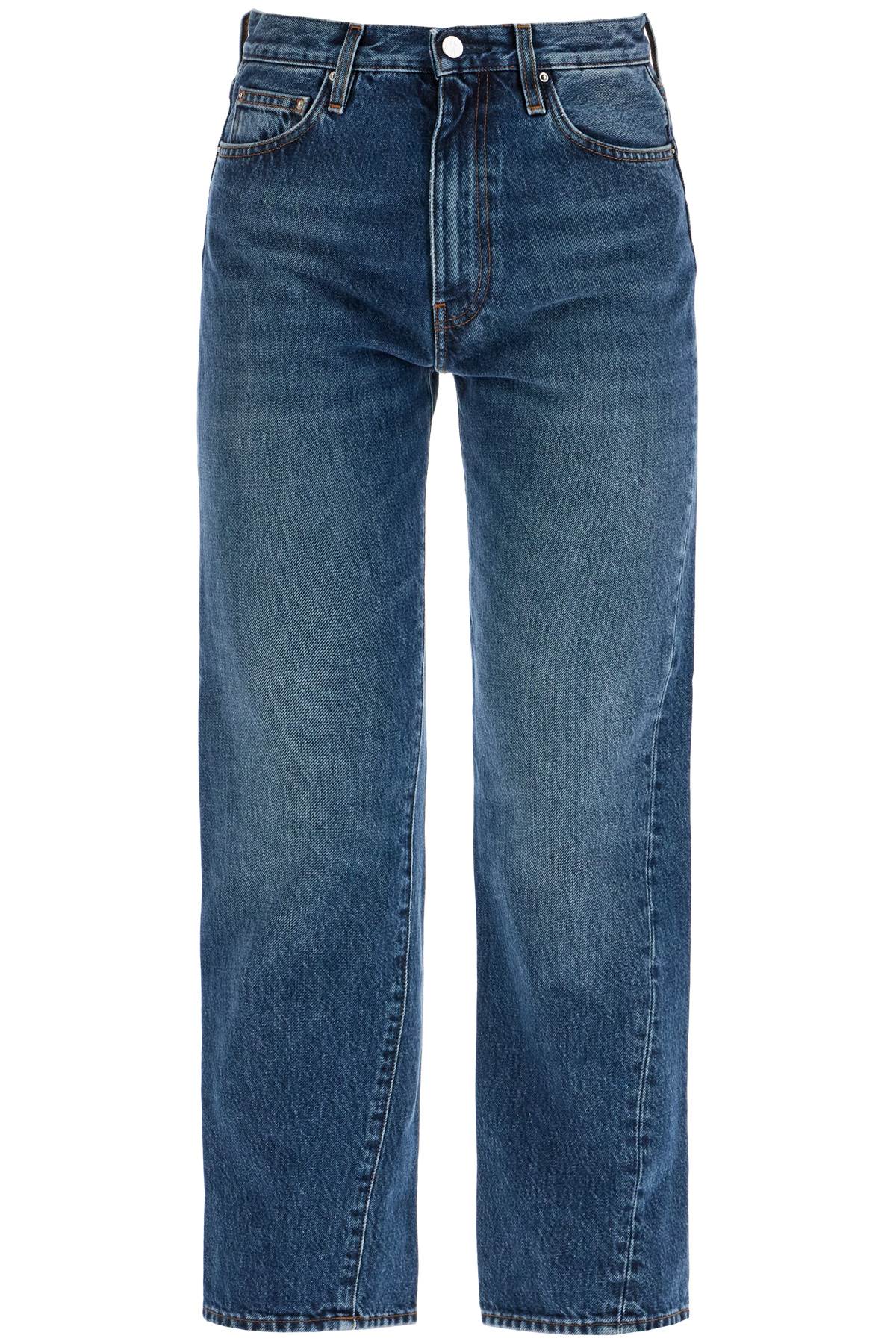 TOTEME washed blue organic cotton jeans