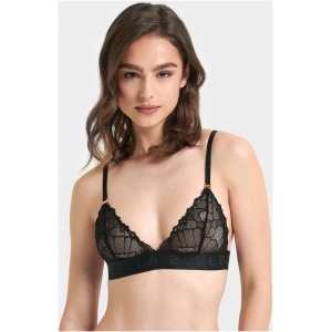 Tori Soft Bra Black - Black / L