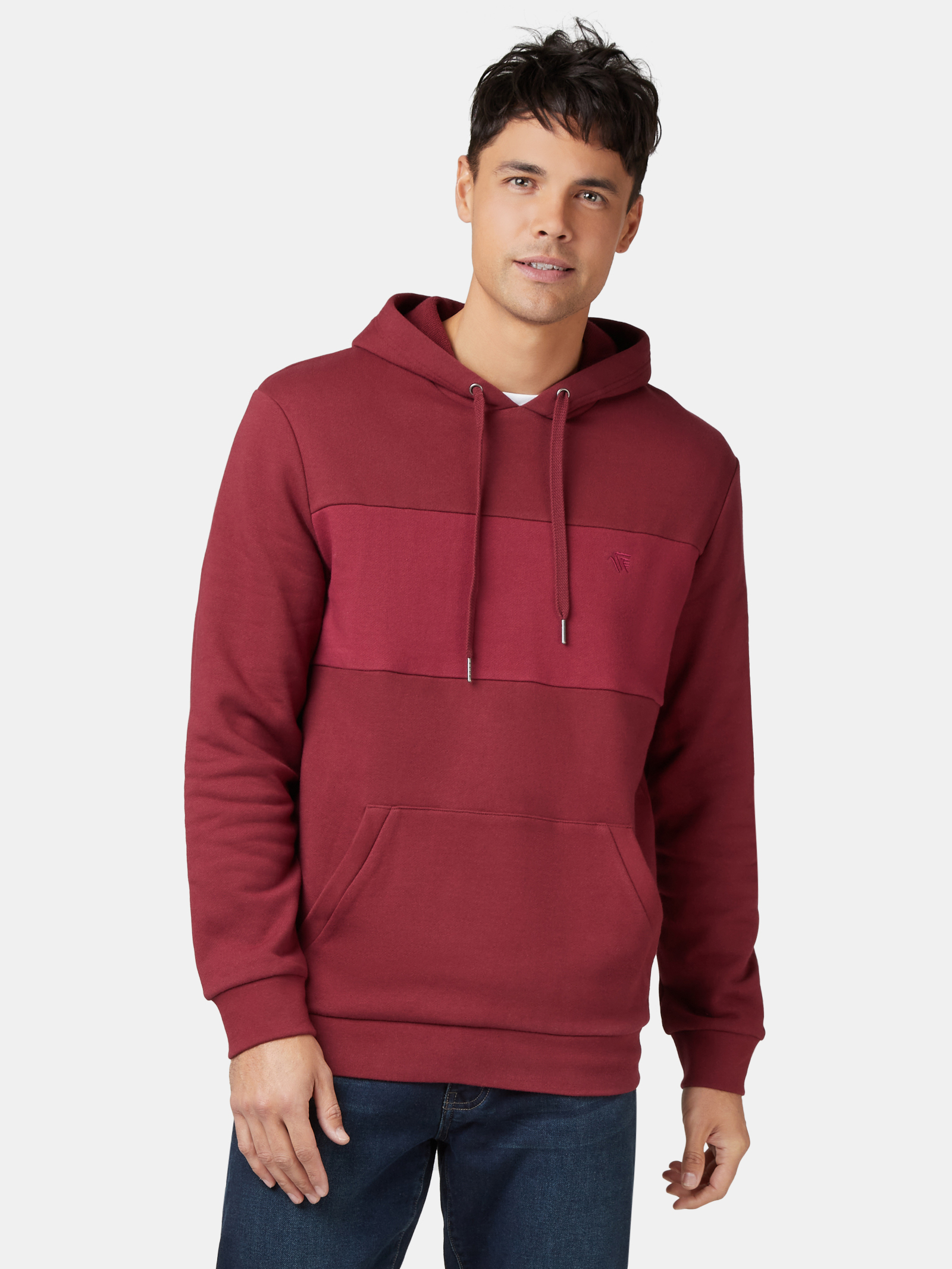 Tory Hooded Sweat Burnt Red