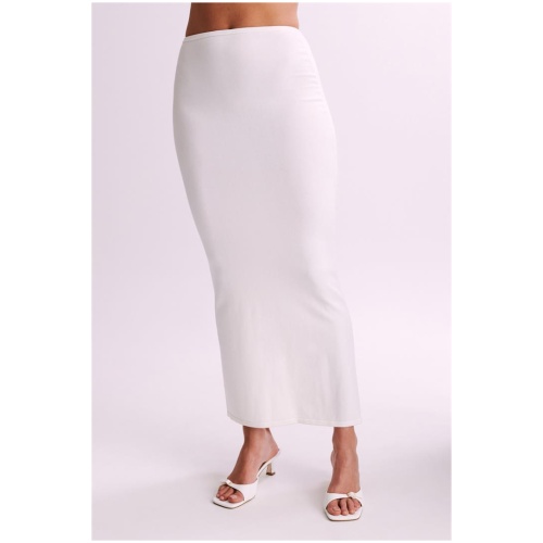 Tristan Knit Maxi Skirt - Ivory