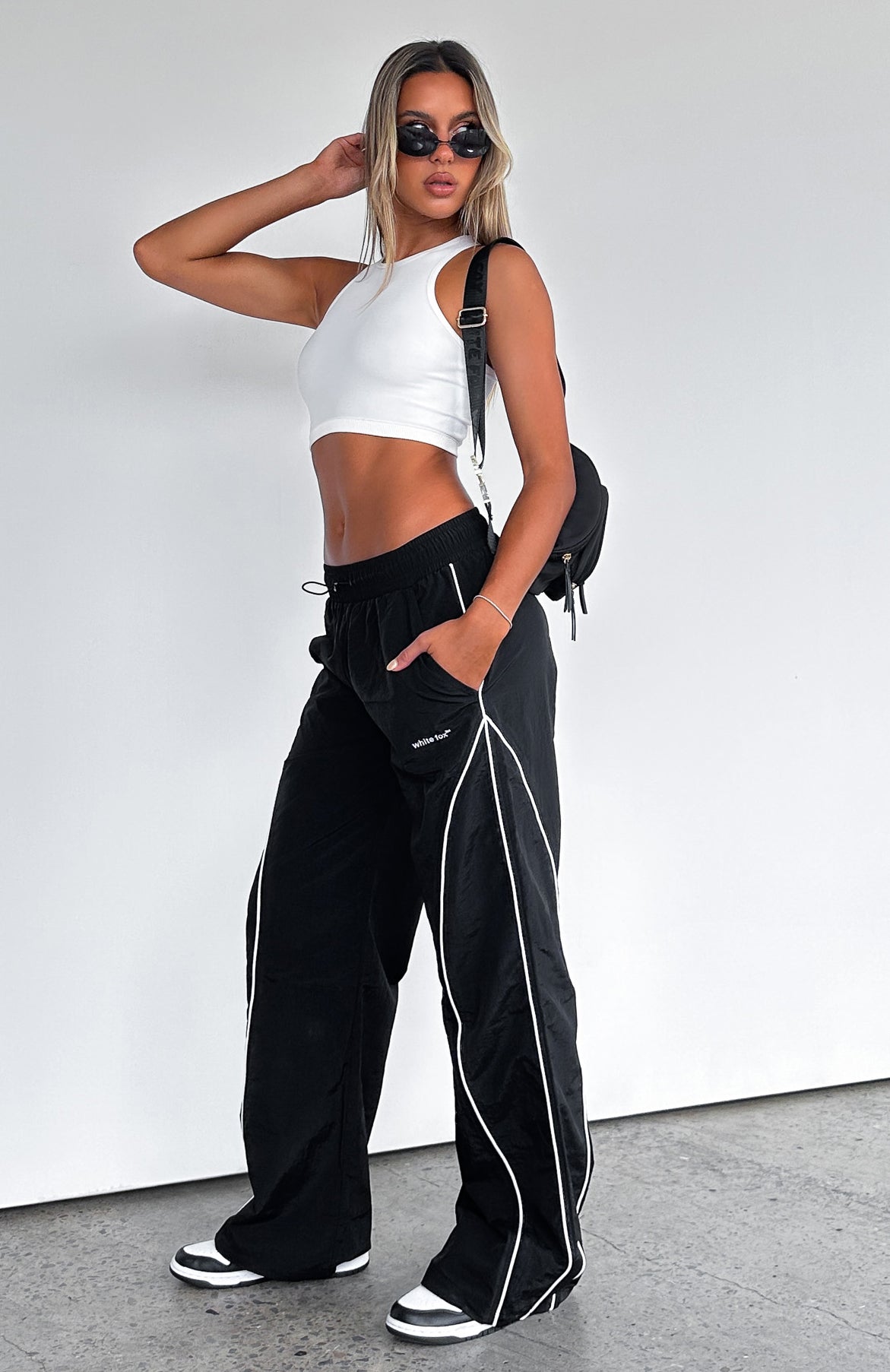 Unphased Track Pants Black