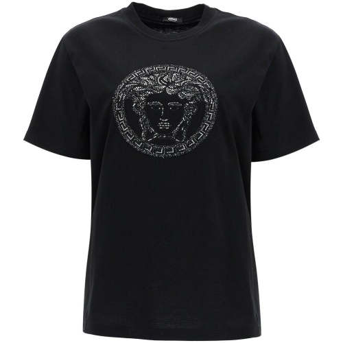 VERSACE medusa embroidered t-shirt