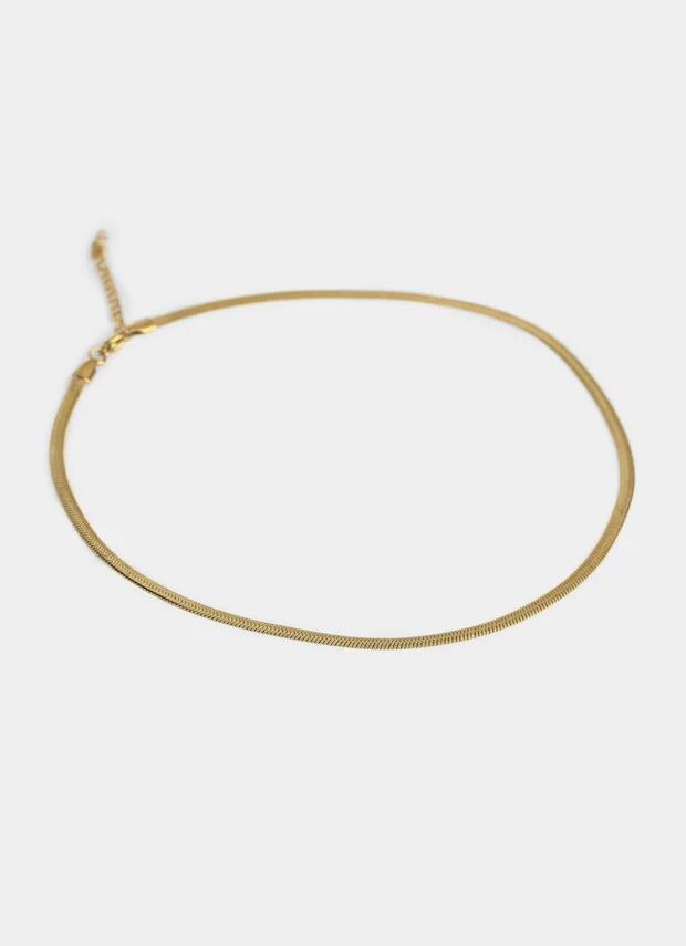 Vendetta Double Snake Necklace - 18k Gold Plated in Gold