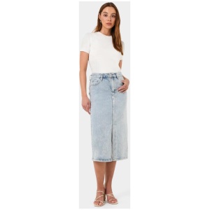 Veronique Midi Denim Skirt