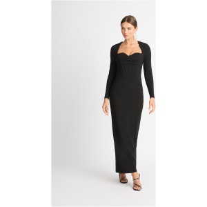 Victory Maxi Dress Black SHEIKE