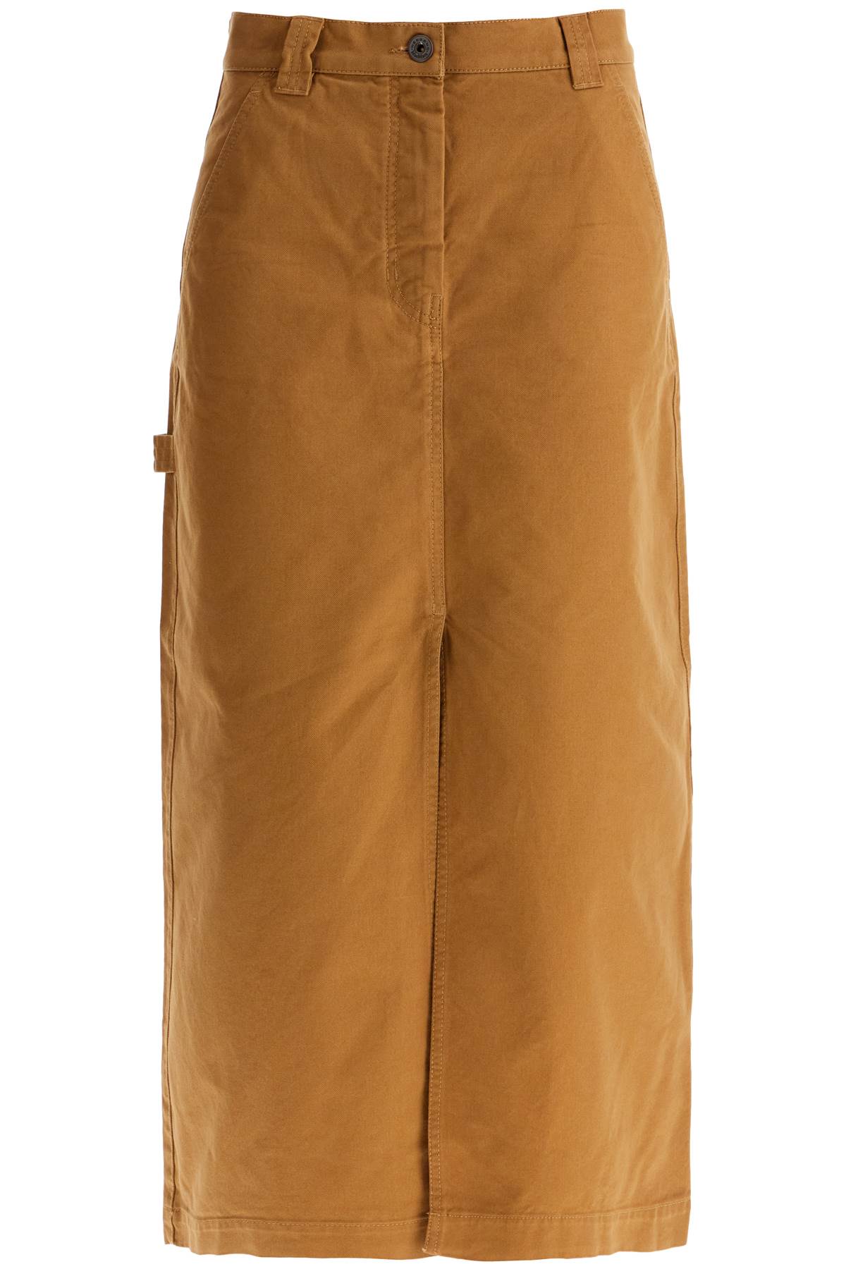 WEEKEND MAX MARA "long canvas skirt in quincy style