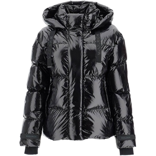 WOOLRICH shiny nylon down jacket