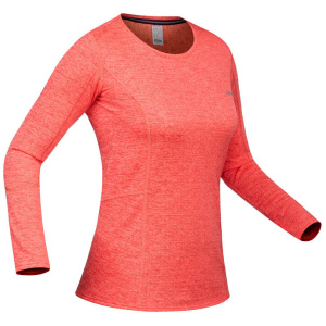 Wedze Women's Base Layer Ski/Snow Top 500 - Coral | Buy Online With Afterpay & Zip