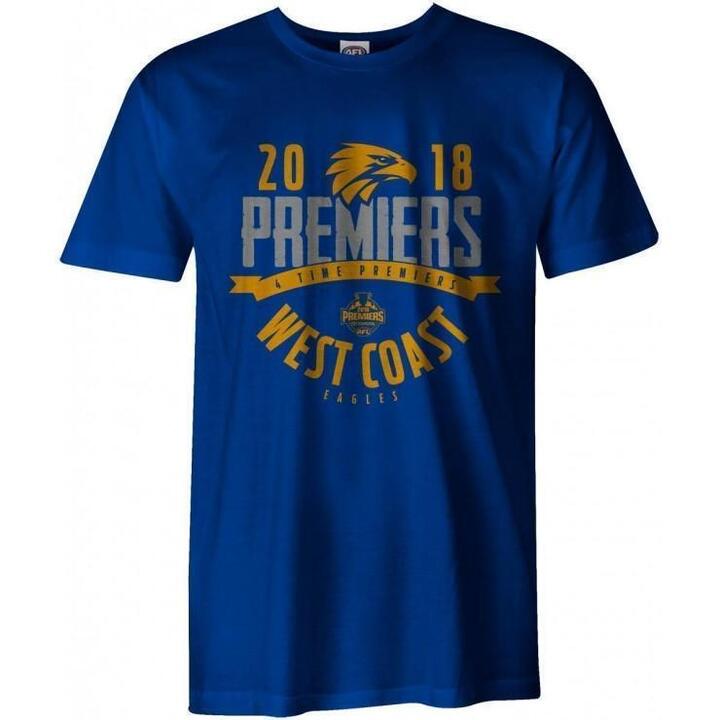 West Coast Eagles 2018 Permiers P2 Tee | Buy Online With Afterpay & Zip