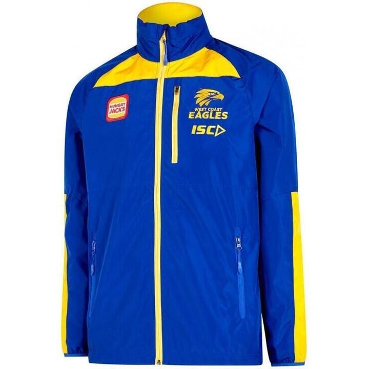 West Coast Eagles Afl-west Coast Womens Wet Weather Jacket | Buy Online With Afterpay & Zip